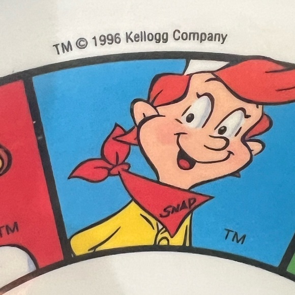 Kellogg’s 1996 “The Best To You Each Morning!” Collectible Cereal Bowl set - Picture 5 of 7